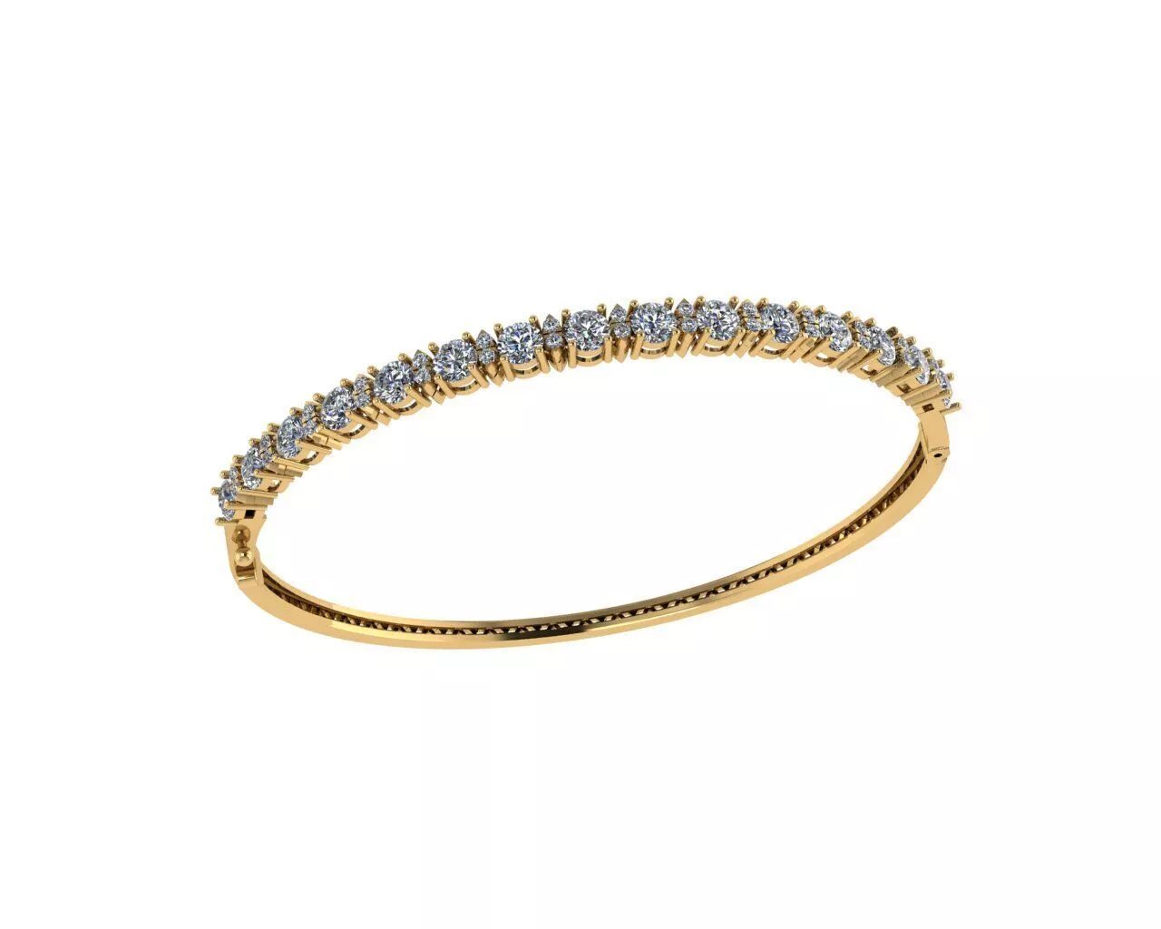 Diamond Bracelet 3D print model