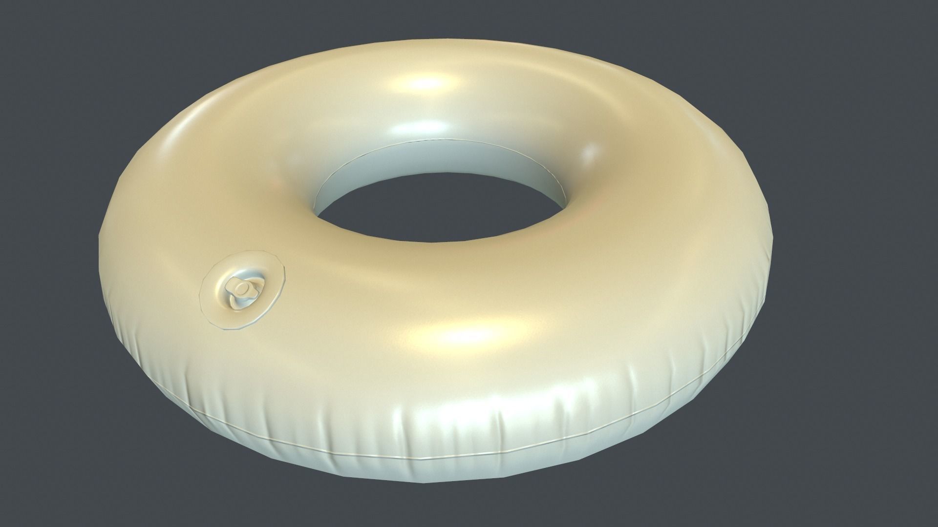 Inflatable Ring PBR Game Ready Low-poly 3D model_13