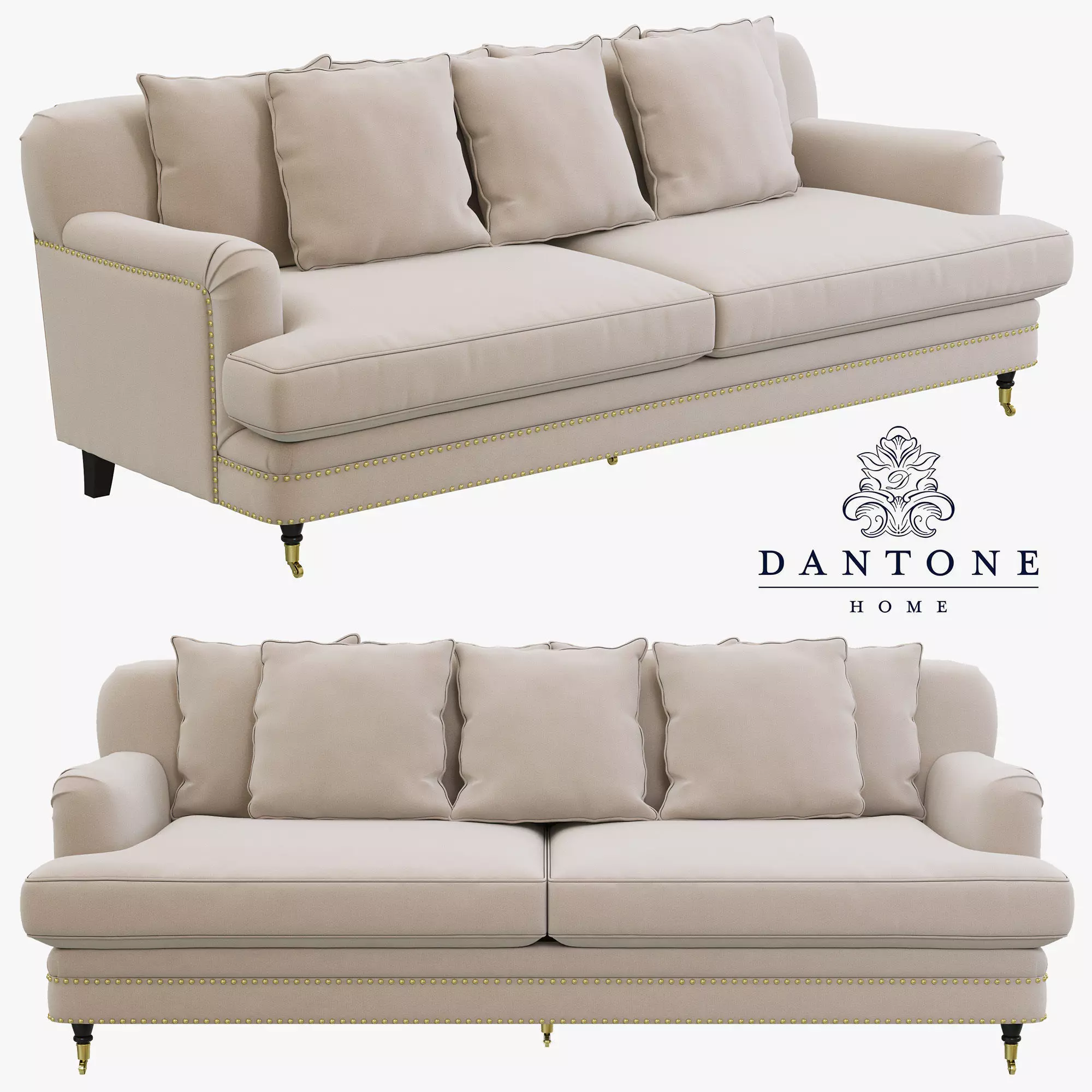 Dantone Home Bove sofa 3D model