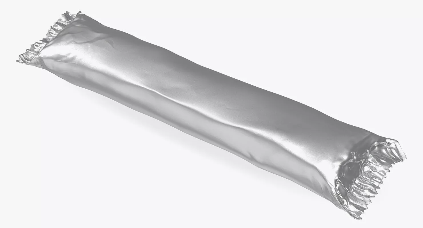 Foil Chocolate Bar 3D model