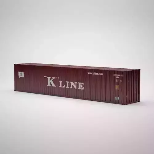 Cargo Container - KLINE - Contenedor de carga 3D model