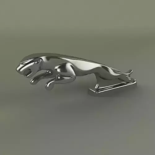 Jaguar mascot 3D model