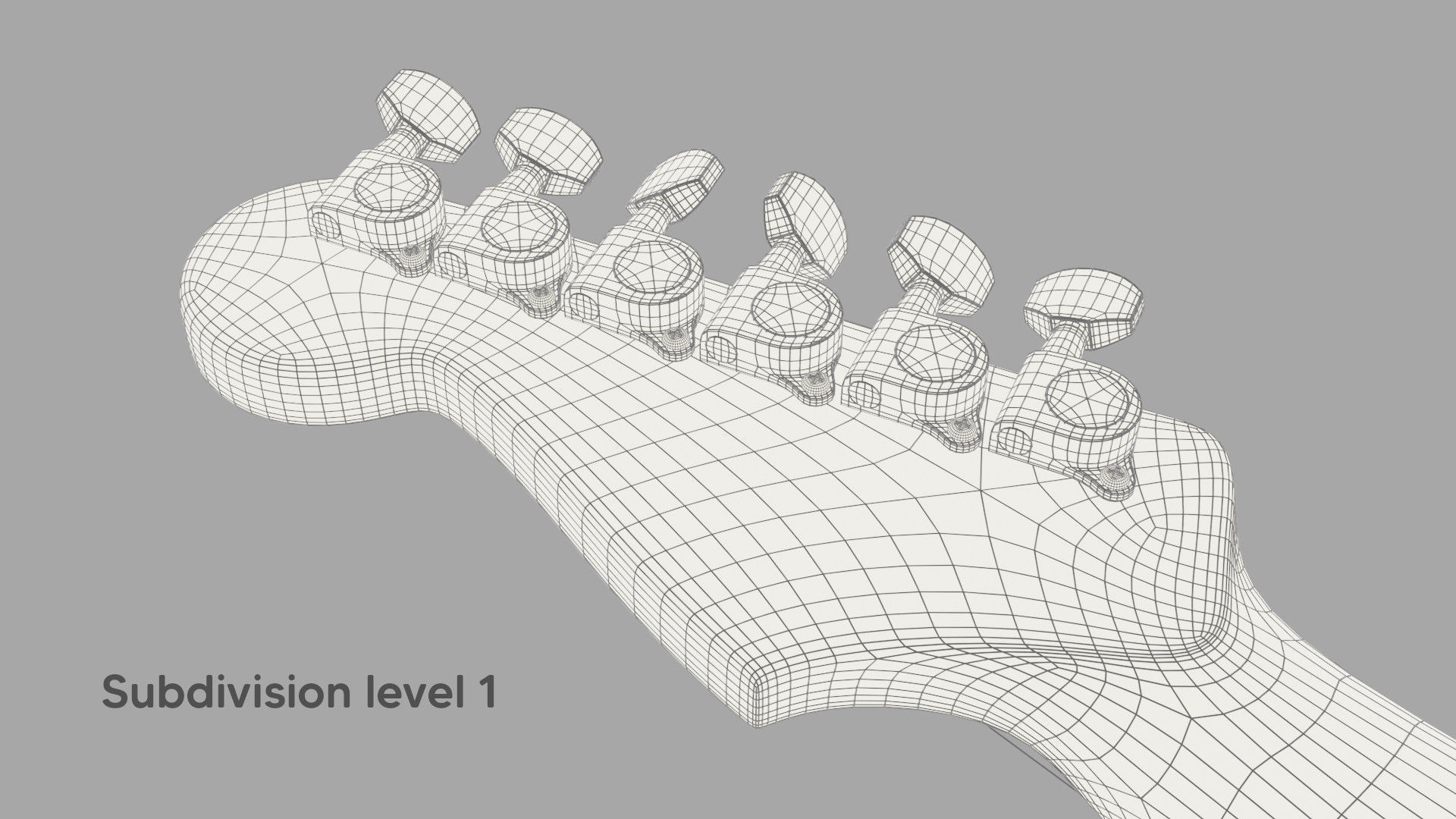 Fender Stratocaster Electric Guitar 3D model_17