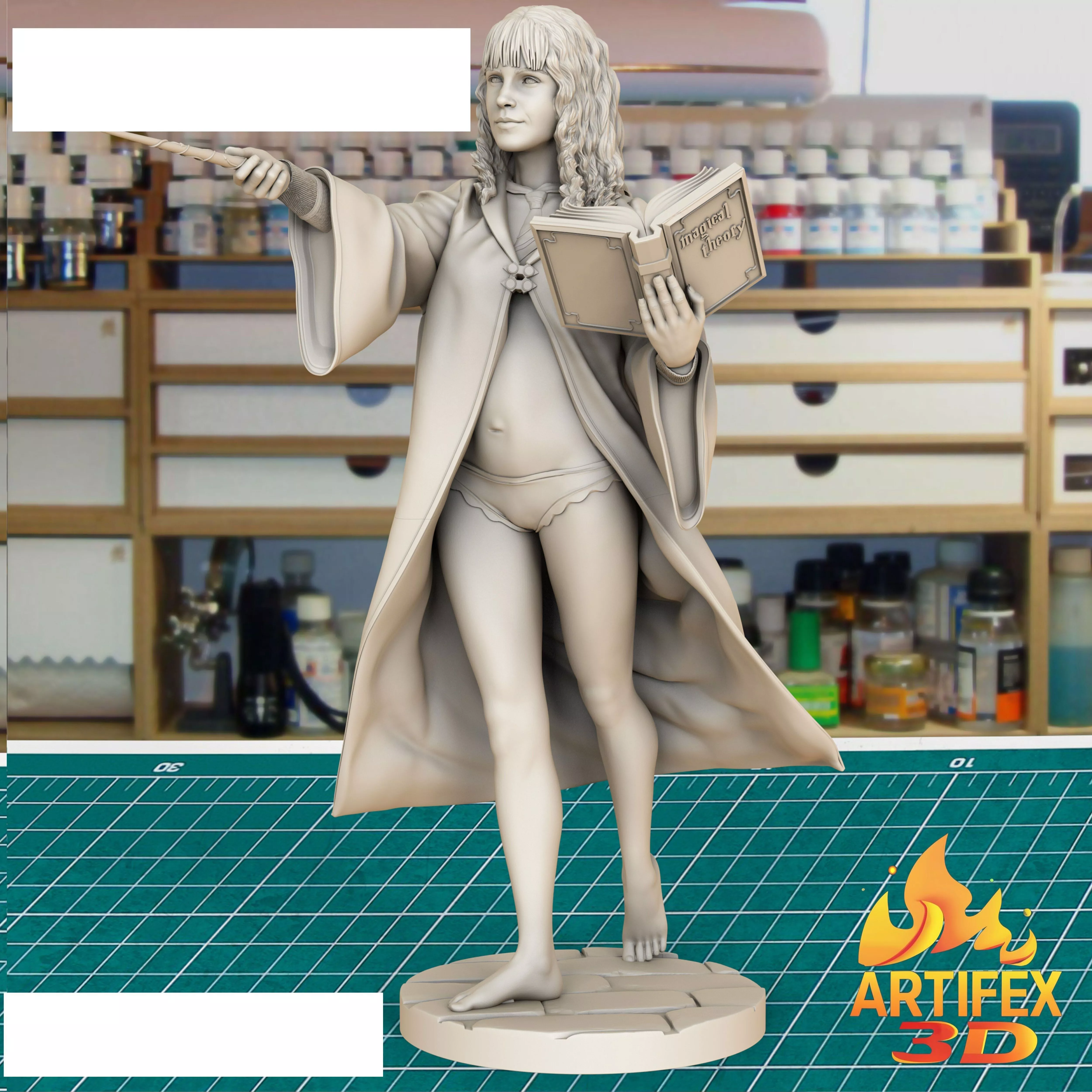 Hermione 3D print model