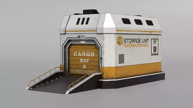 Sci-Fi Storage Building