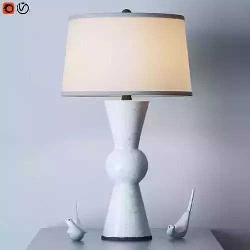 Upbeat table lamp