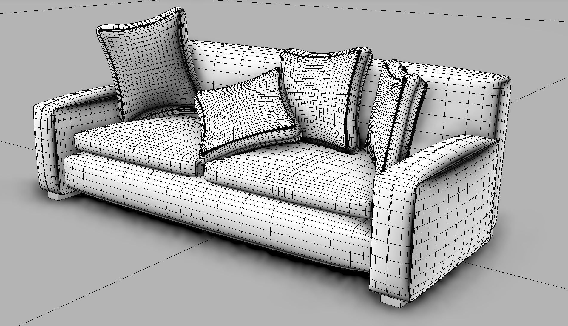 Soda 3D Model sofa 3D model_3