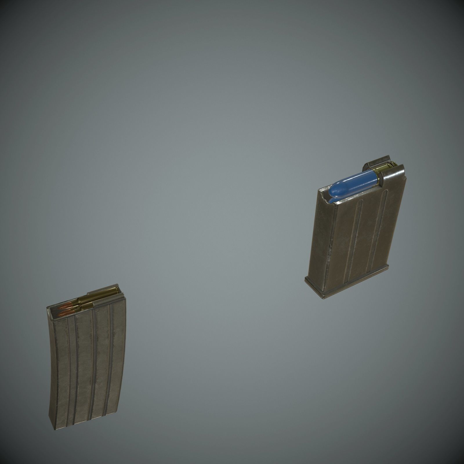 XM29 OICW Low-poly 3D model_17