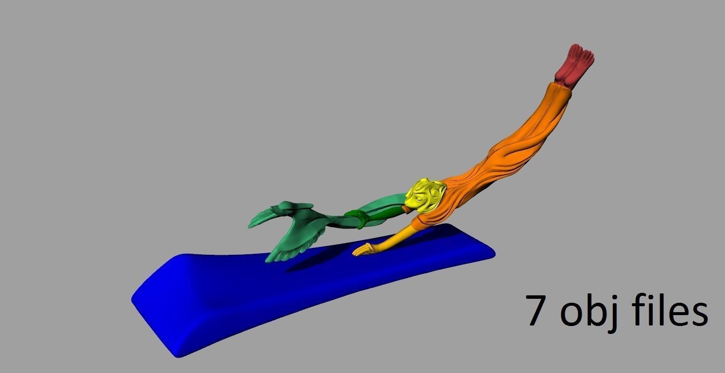 monkey figure- original 3D print model_4