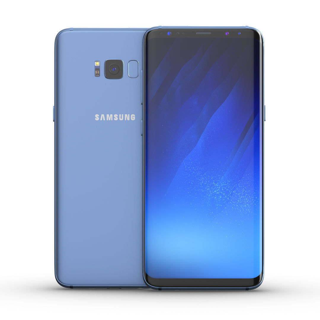 Samsung Galaxy S8 PLUS ALL Colors 3D model_8