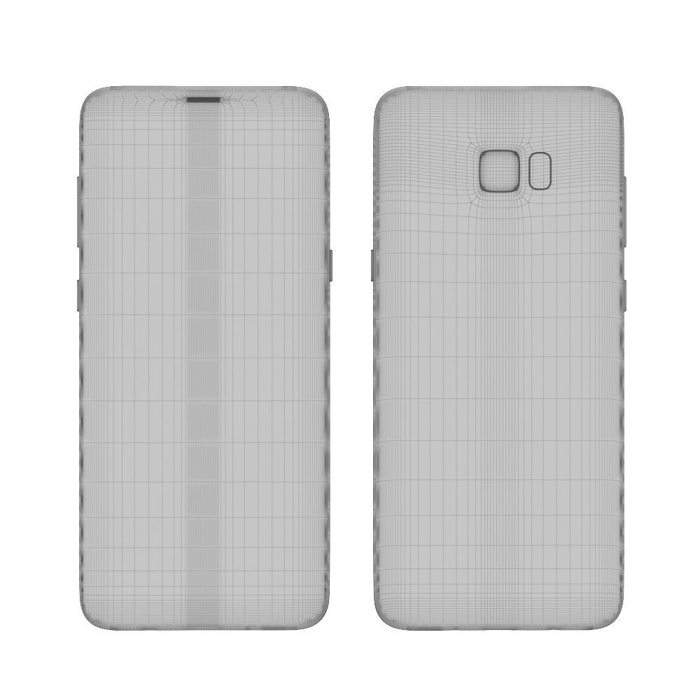 Samsung Galaxy S8 PLUS ALL Colors 3D model_22