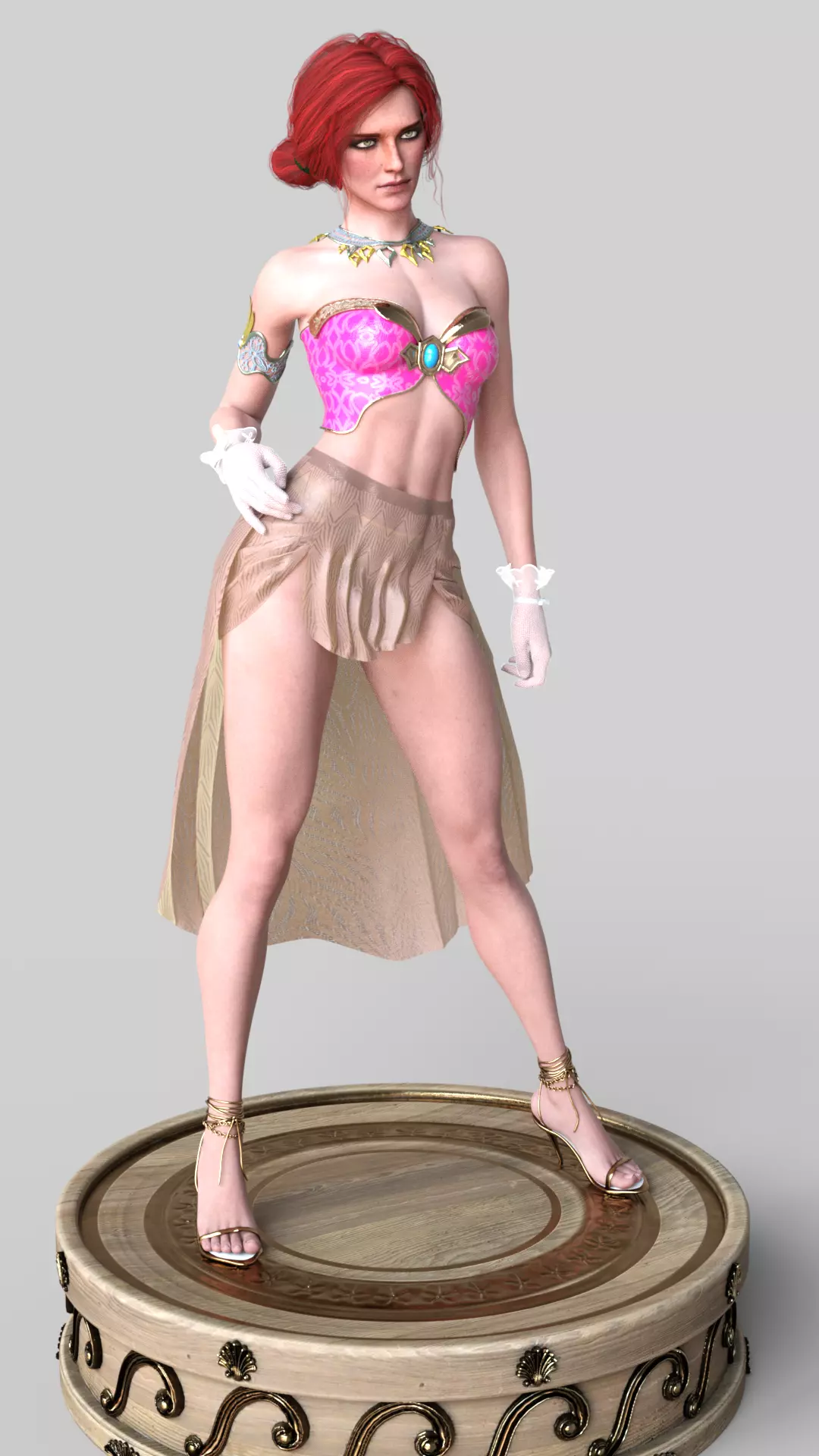 Triss The Maribor Rose Royal Gala Edition 3D print model