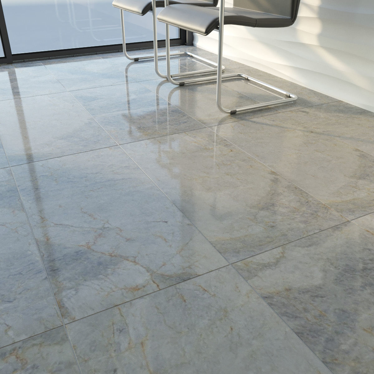 ABC Stone Set 3D model_7