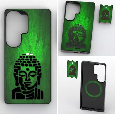 Spiritual Face MagSafe Case 3D print model