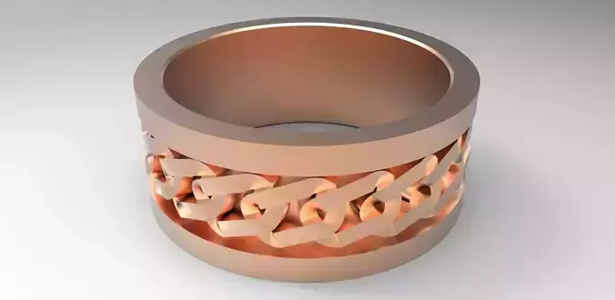 Link Ring 3D print model
