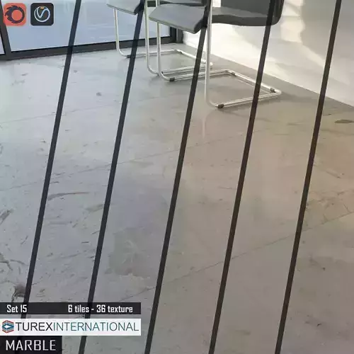TUREX INTERNATIONAL Marble Tiles Set