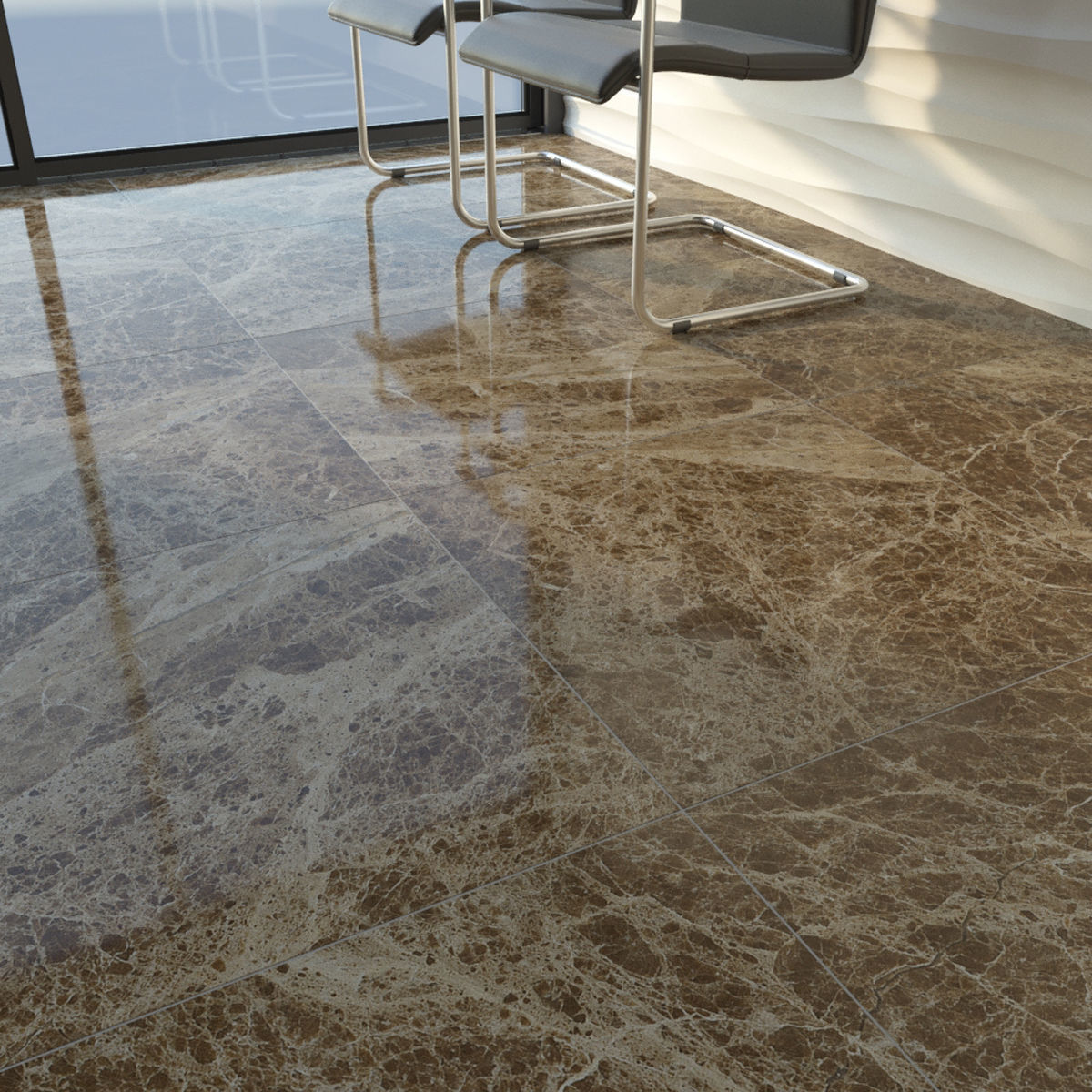 TUREX INTERNATIONAL Marble Tiles Set 3D model_8