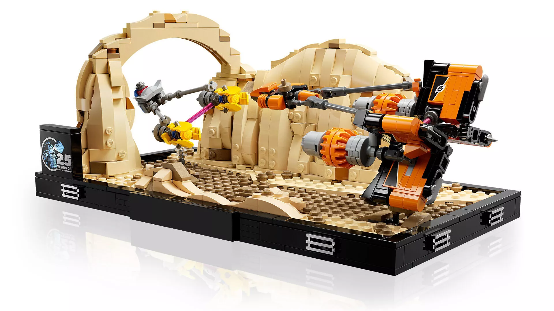 TwindBricks3D - 75380 Mos Espa Podrace Diorama 3D print model