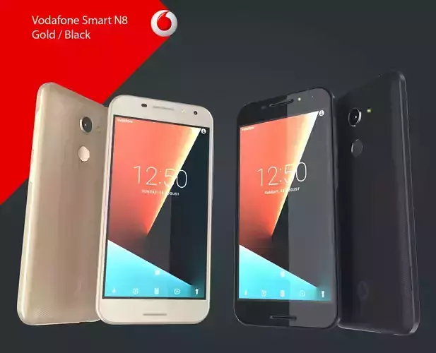 Vodafone Smart N8 Gold Black