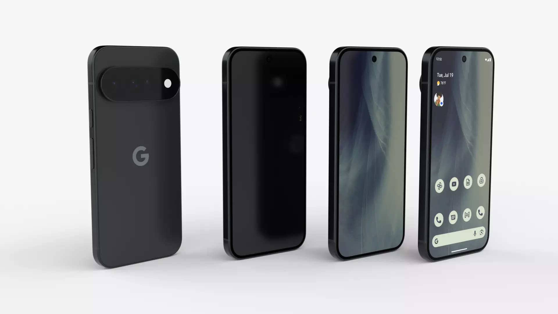 Google Pixel 11 Obsidian 3D model