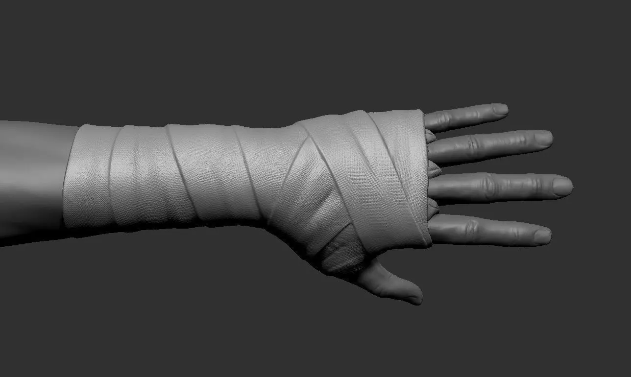Hand Wraps 3D model_0
