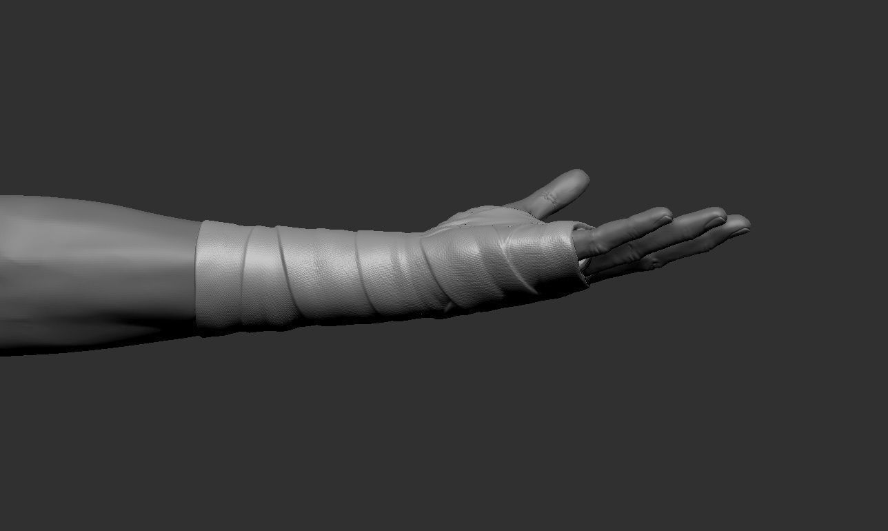 Hand Wraps 3D model_4