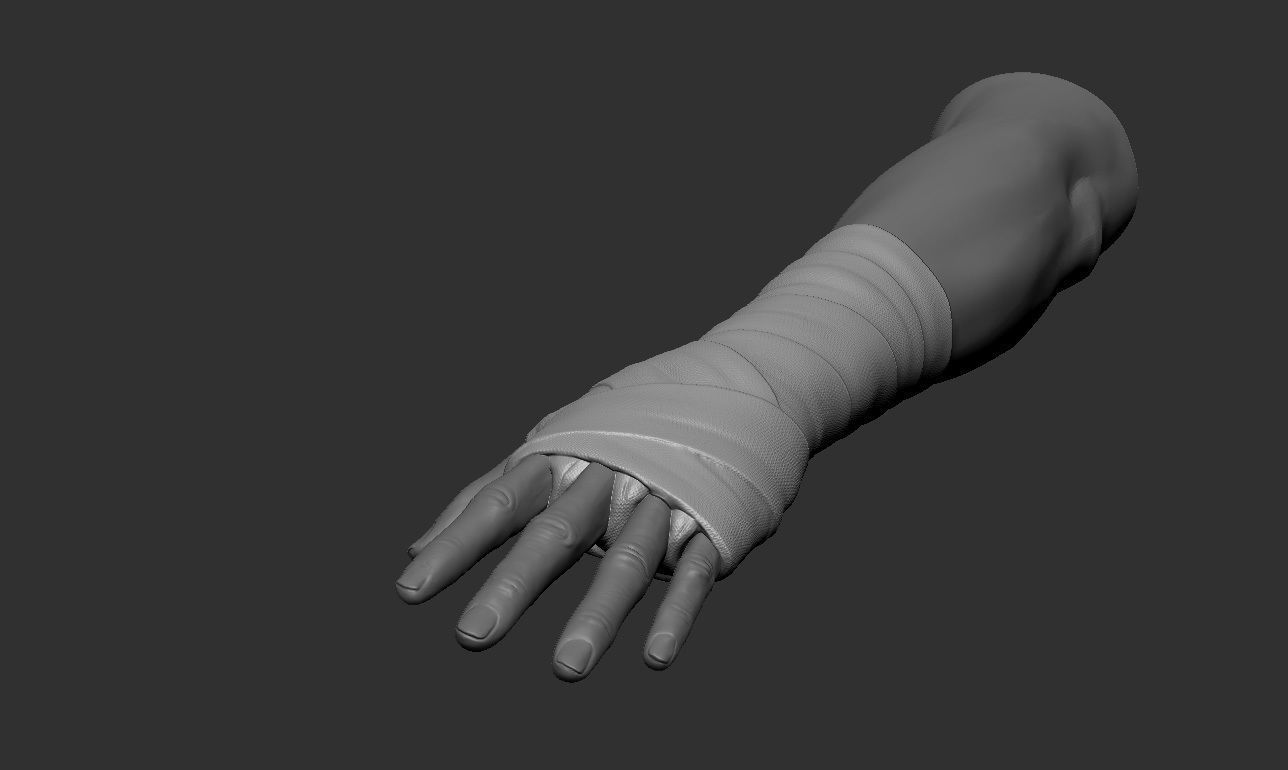 Hand Wraps 3D model_3