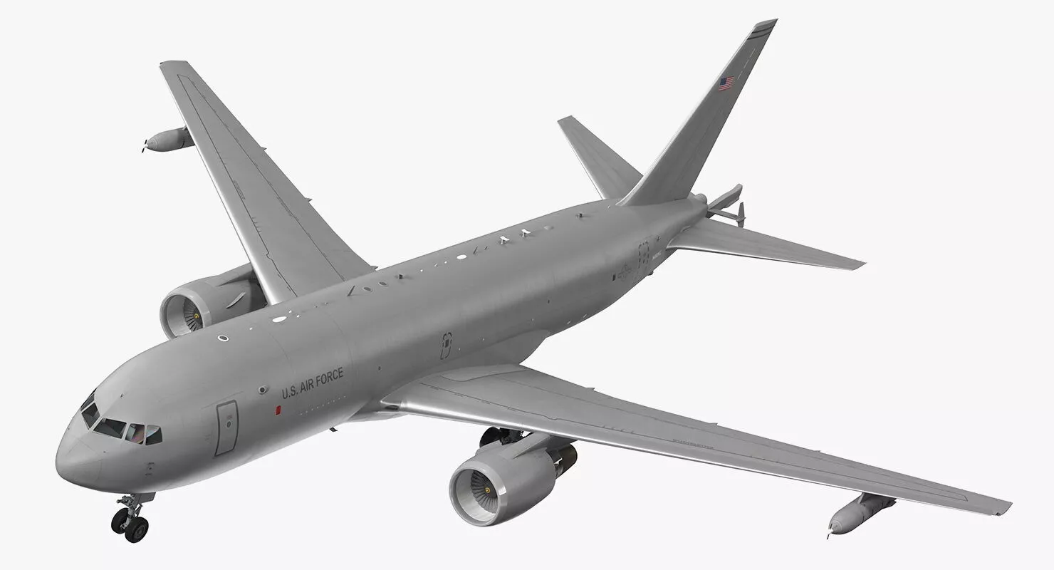 Boeing KC46 Pegasus Refueling Aircraft 3D model