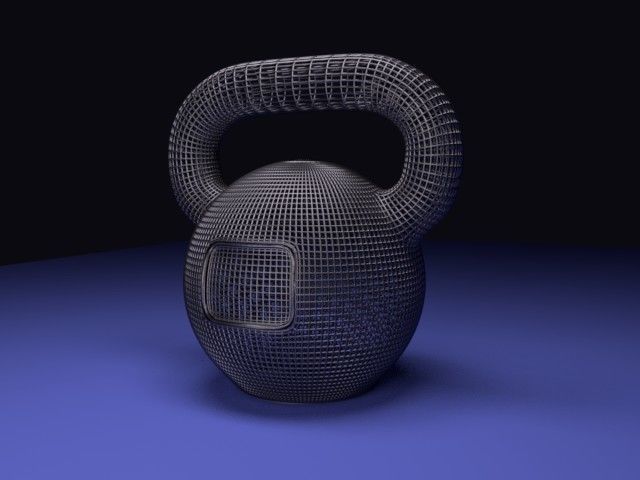 Weight 3D model_3