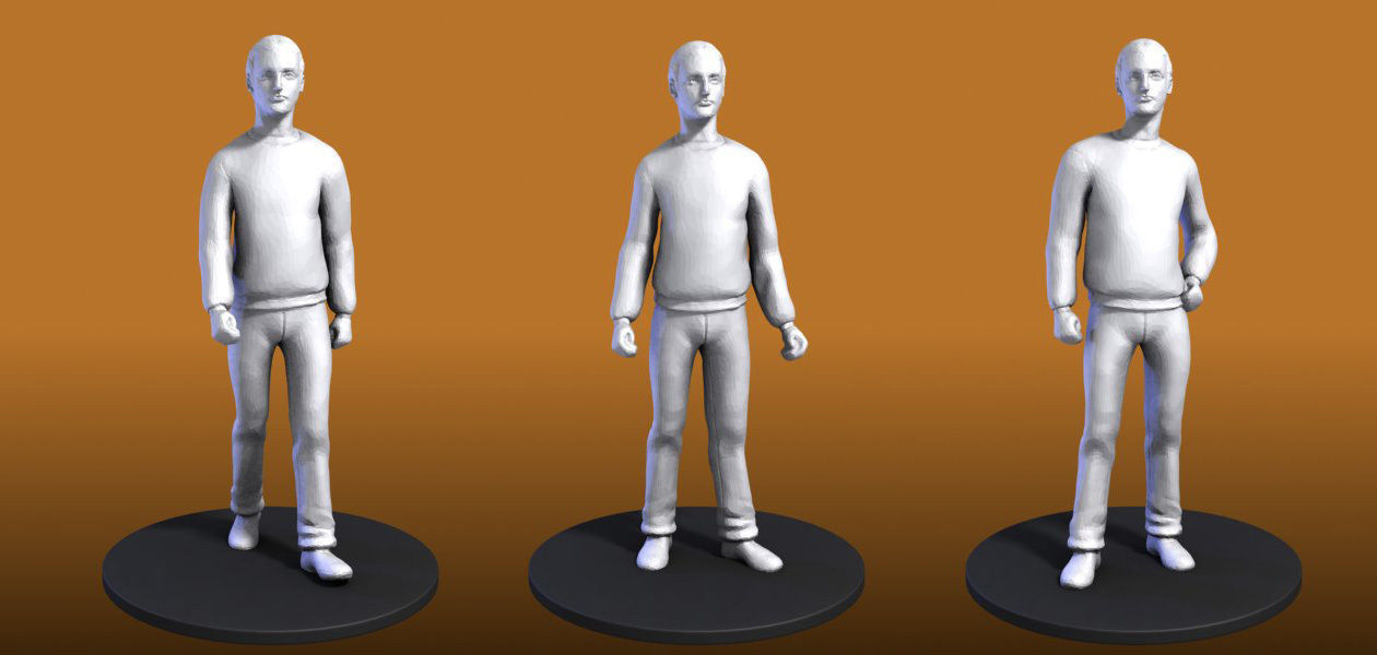 People Figures 3D model_3