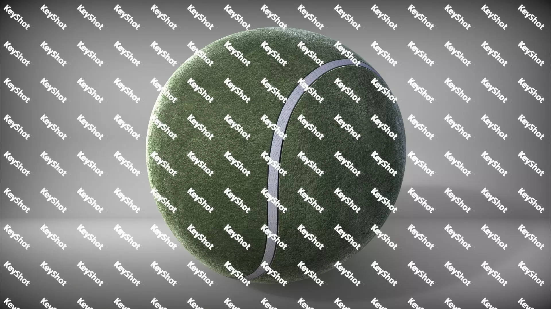 Tennis Ball 3D model_0