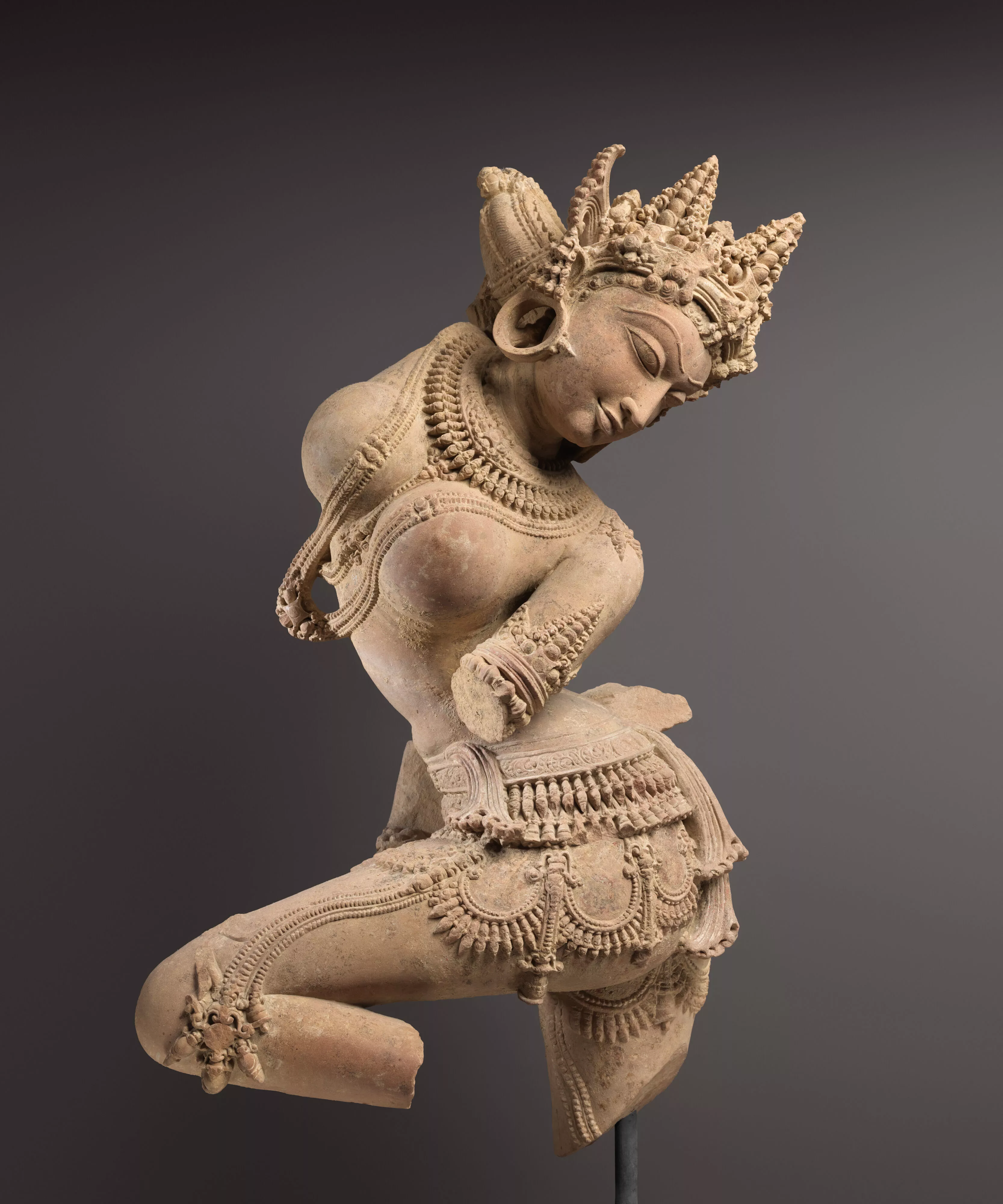 Stone Apsara Celestial Dancer 12th century 3D print model