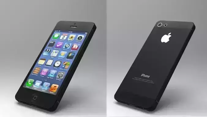 Apple iPhone 5 Model 3D print model