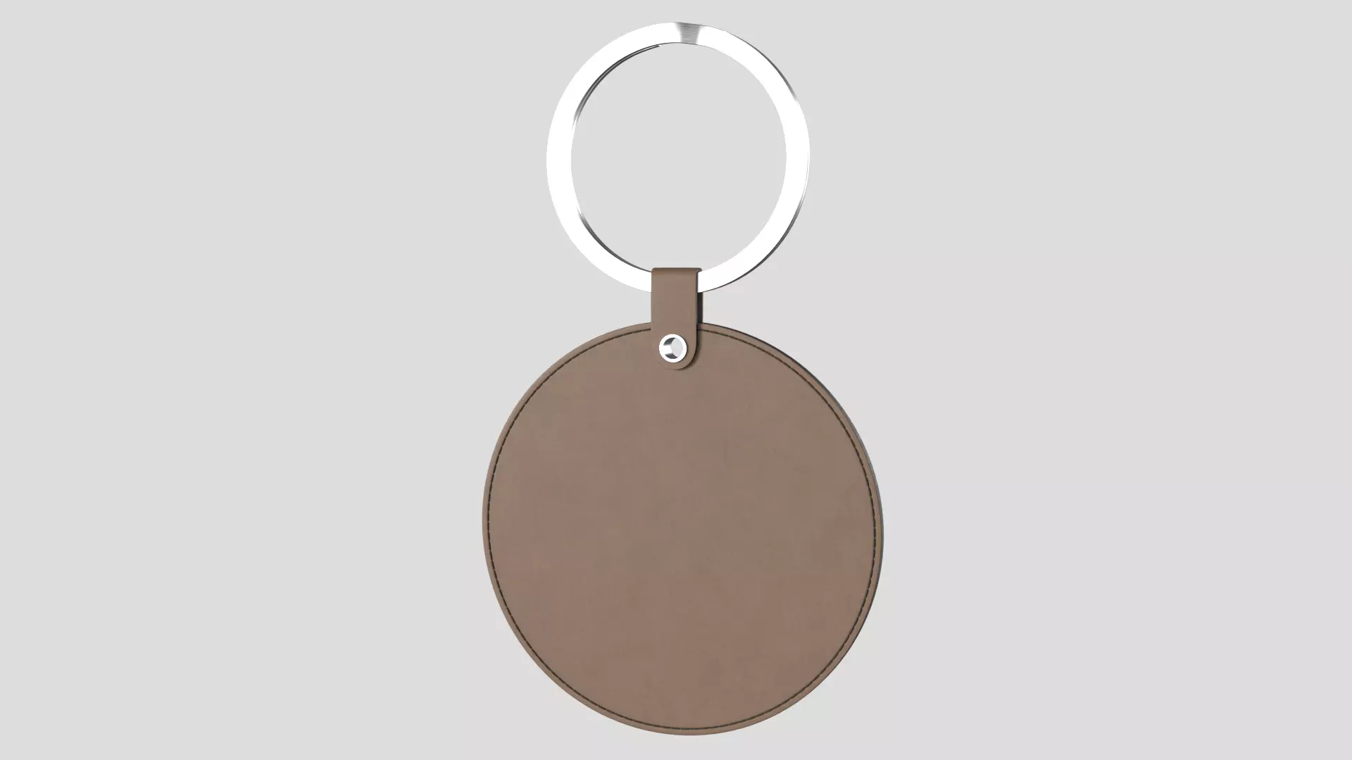 Leather Key Chain PBR 2 3D model