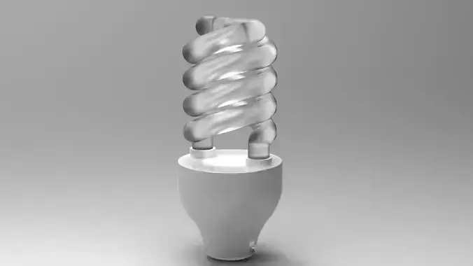 Miniture Light Bulb 3D print model