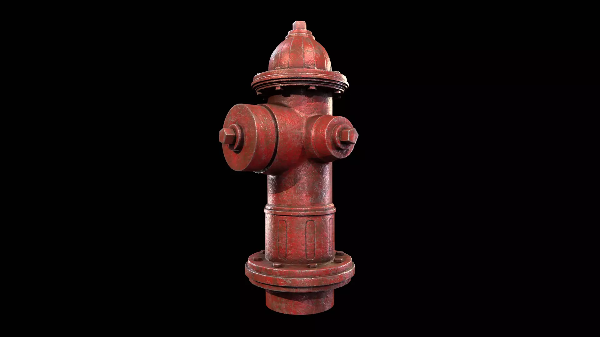 Fire Hydrant Free low-poly 3D model