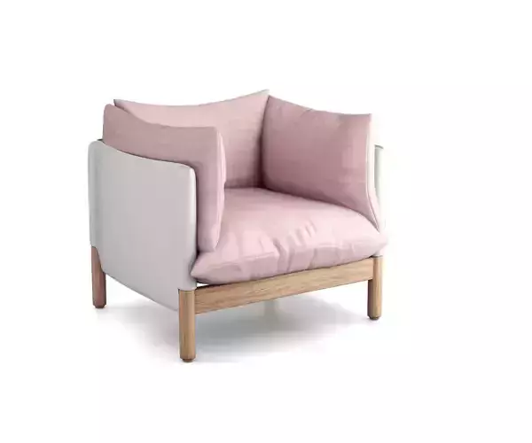 Lucy Kurreinfor SCP  Tepee armchair 3D model