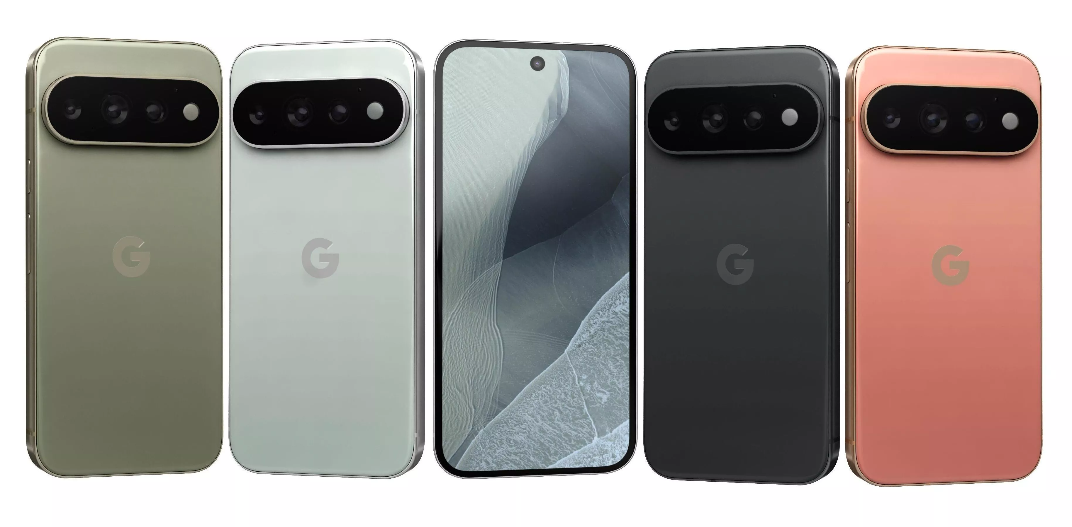 Google Pixel 11 Pro XL All Colors 3D model