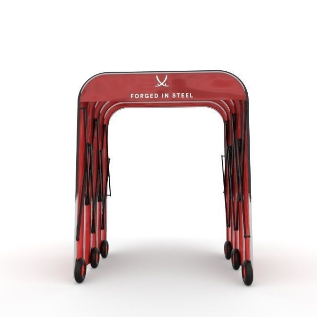 RETRACTABLE  STADIUM TUNNEL 3D model_1