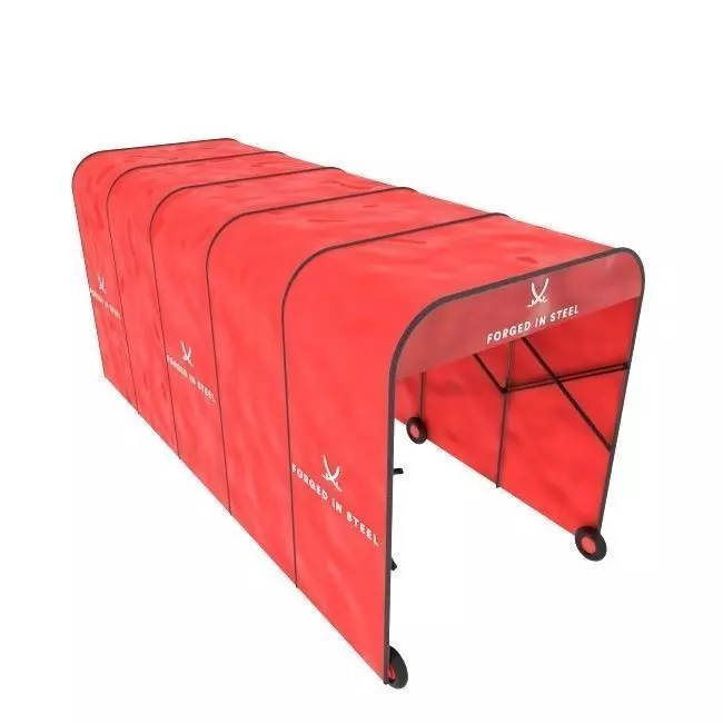 RETRACTABLE  STADIUM TUNNEL 3D model_0