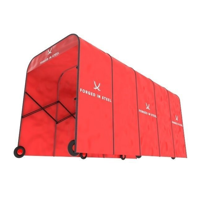 RETRACTABLE  STADIUM TUNNEL 3D model_2