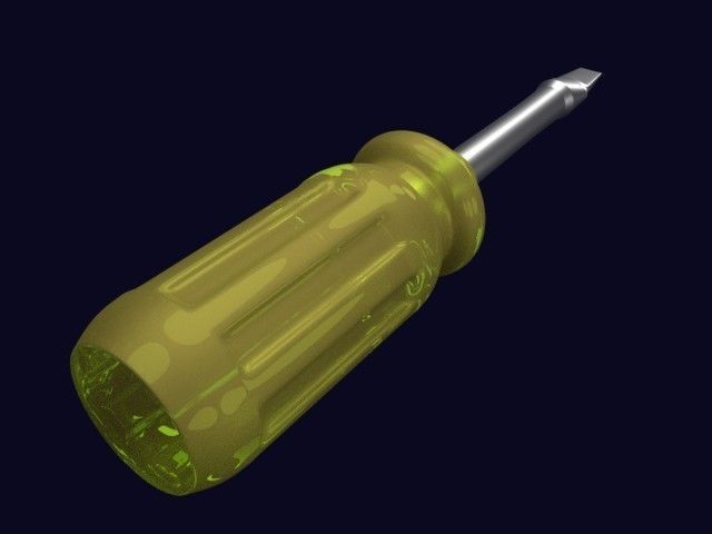 Screwdriver 3D model_2