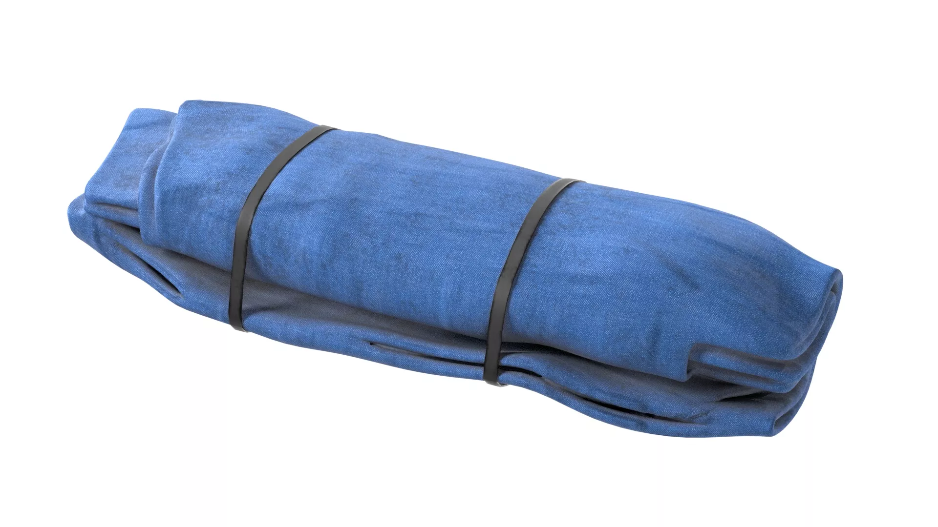 Fabric Roll 2 Low-poly 3D model