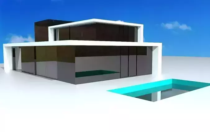 Modern Villa 3D model