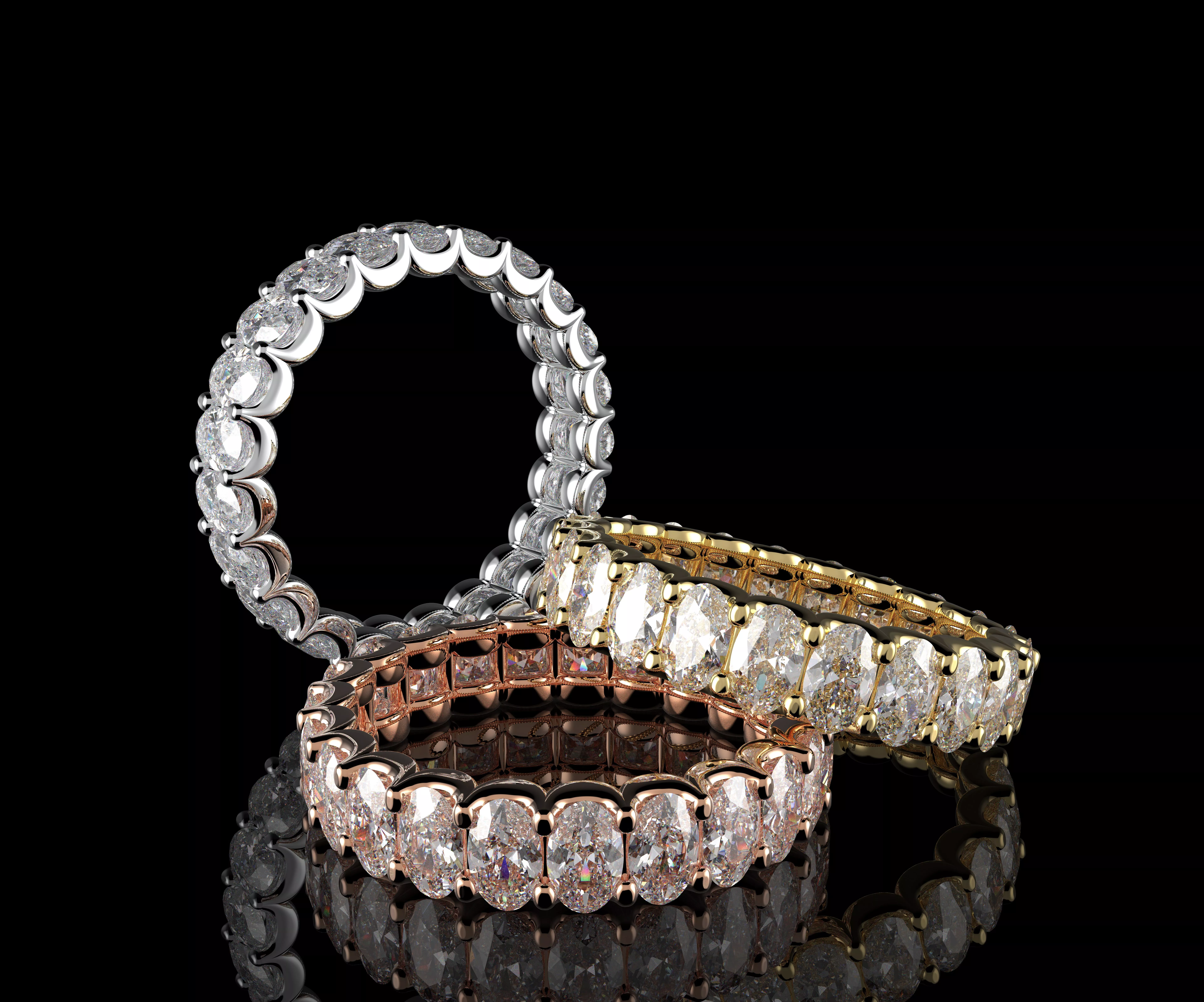 Elegant Ring 3dm STL Ready for Casting Model N1756 3D print model
