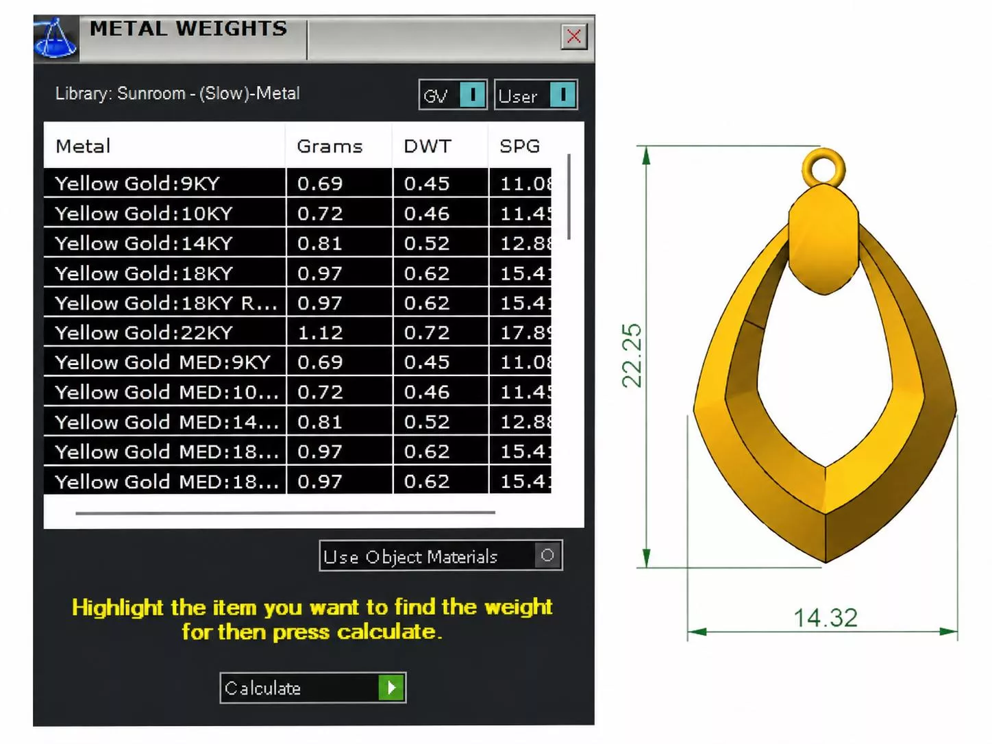 Faceted Pendant Earrings and Ring Jewelry Set 3D Model 3D print model