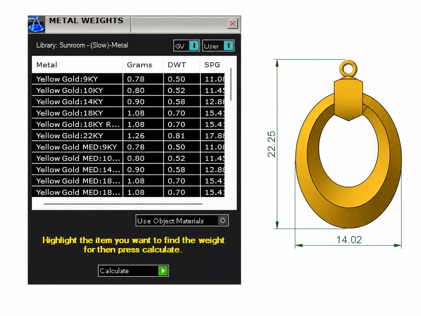 Round Pendant Earrings and Ring Jewelry Set 3D Model 3D print model
