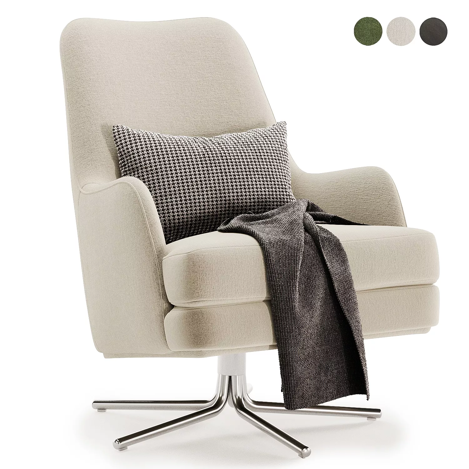 patchin armchair 3D model