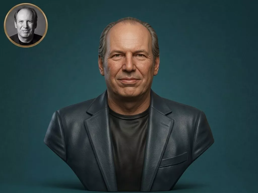 Hans Zimmer 3D Printable Bust 3D print model