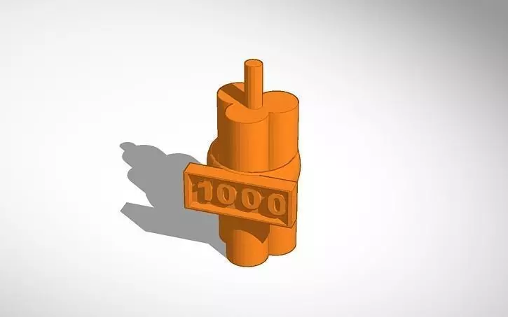Bomb with timer Free 3D print model_0